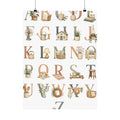 Soft Alphabet Tiny Home Wall Art Poster