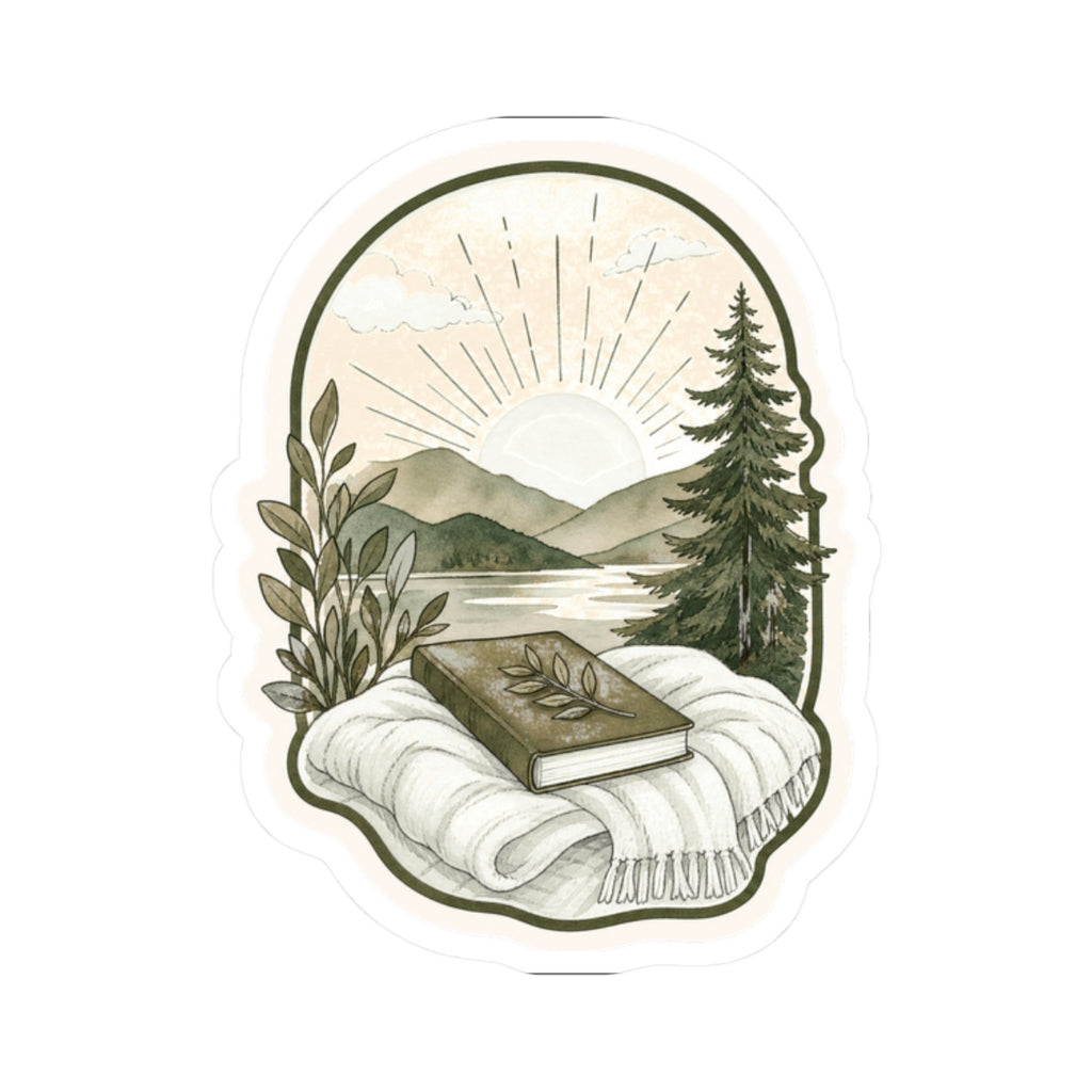 Slow Morning Club Badge Sticker