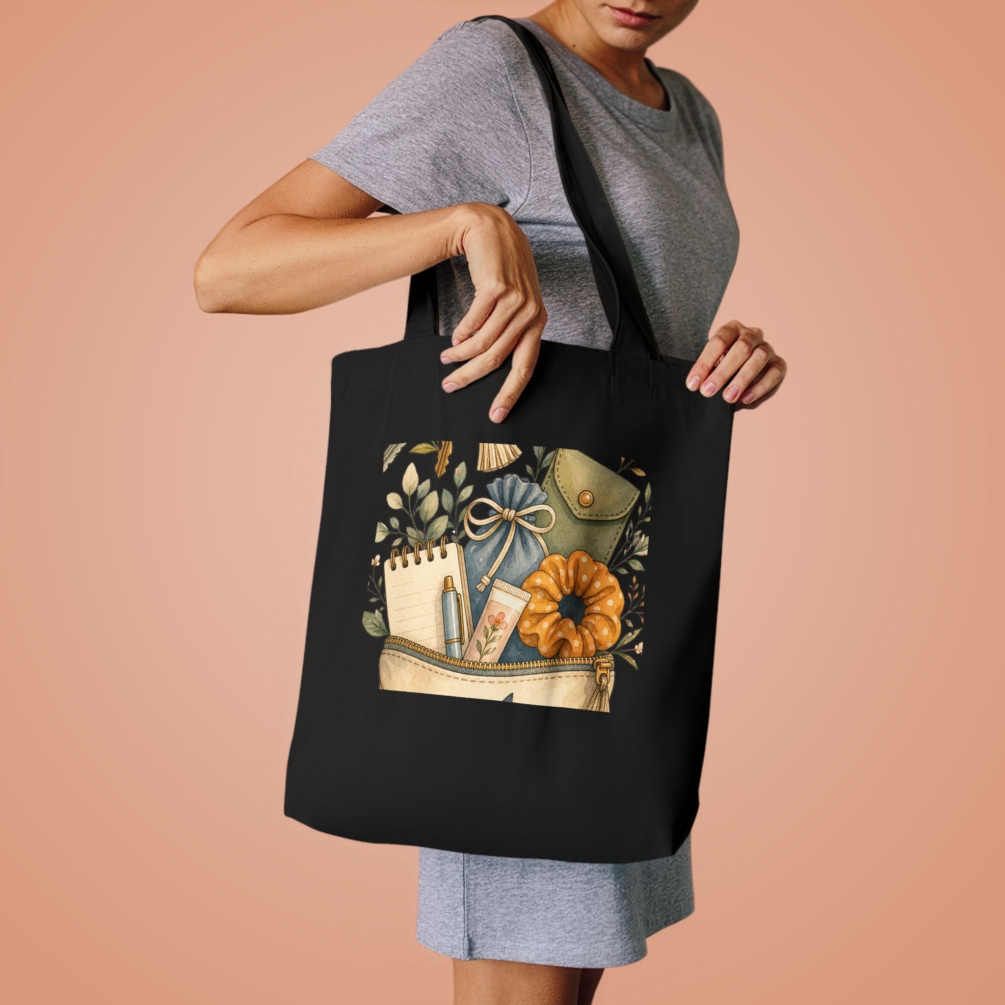 Simple Carry The Small Things Tote Bag