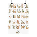 Soft Alphabet Of Tiny Home Poster