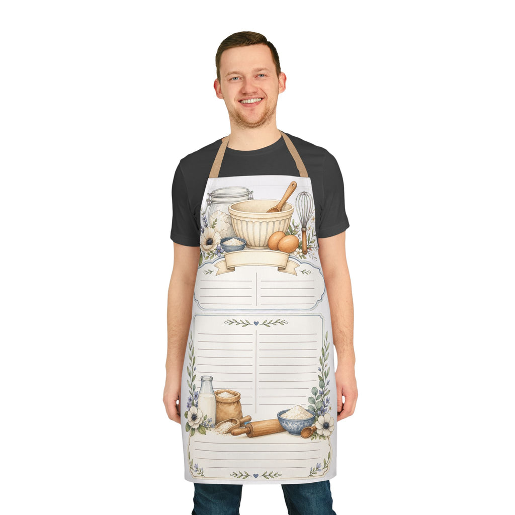 Recipe-Form Typography Apron