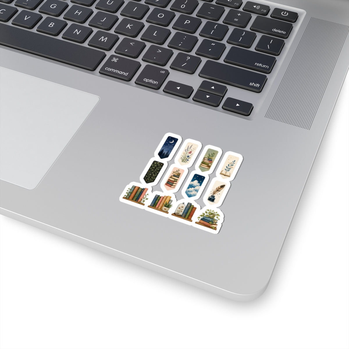 Book Tabs Tiny Bookmarks Shelf Sticker Sheet