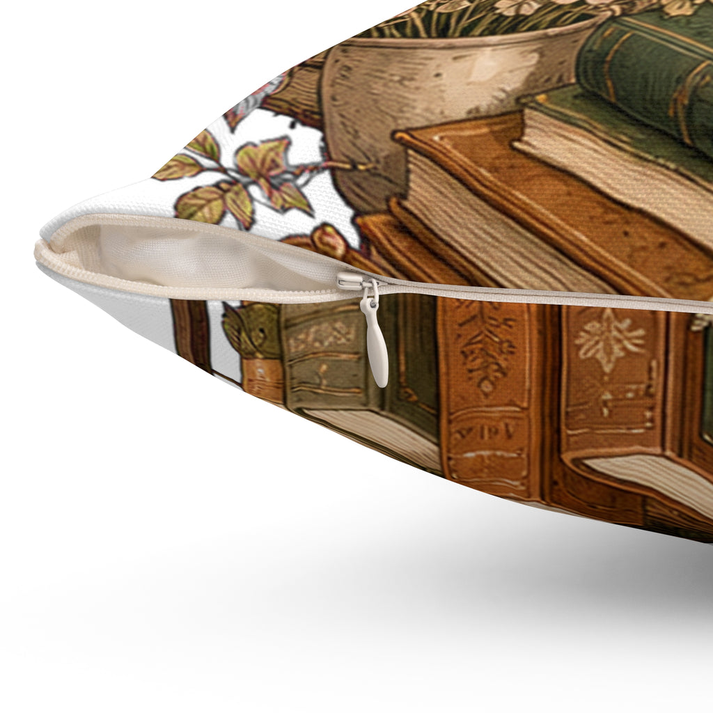 Reading Room Throw Pillow
