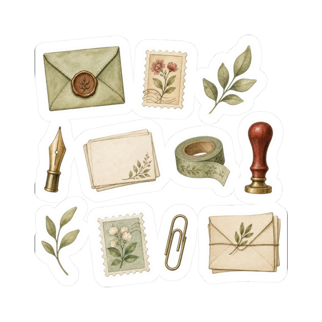 Tiny Stationery Sticker Sheet