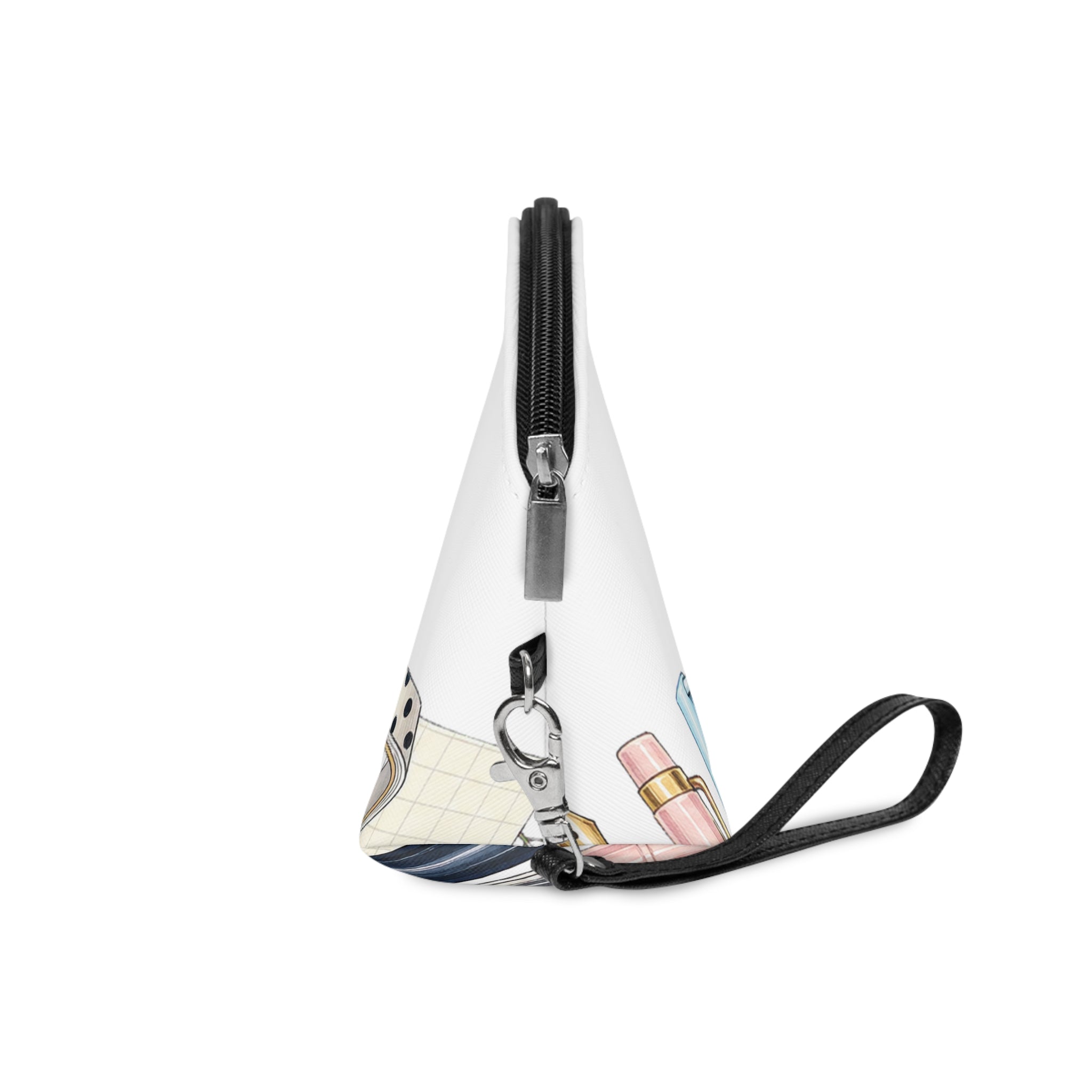 Pen Case Label + Icons Zipper Pouch