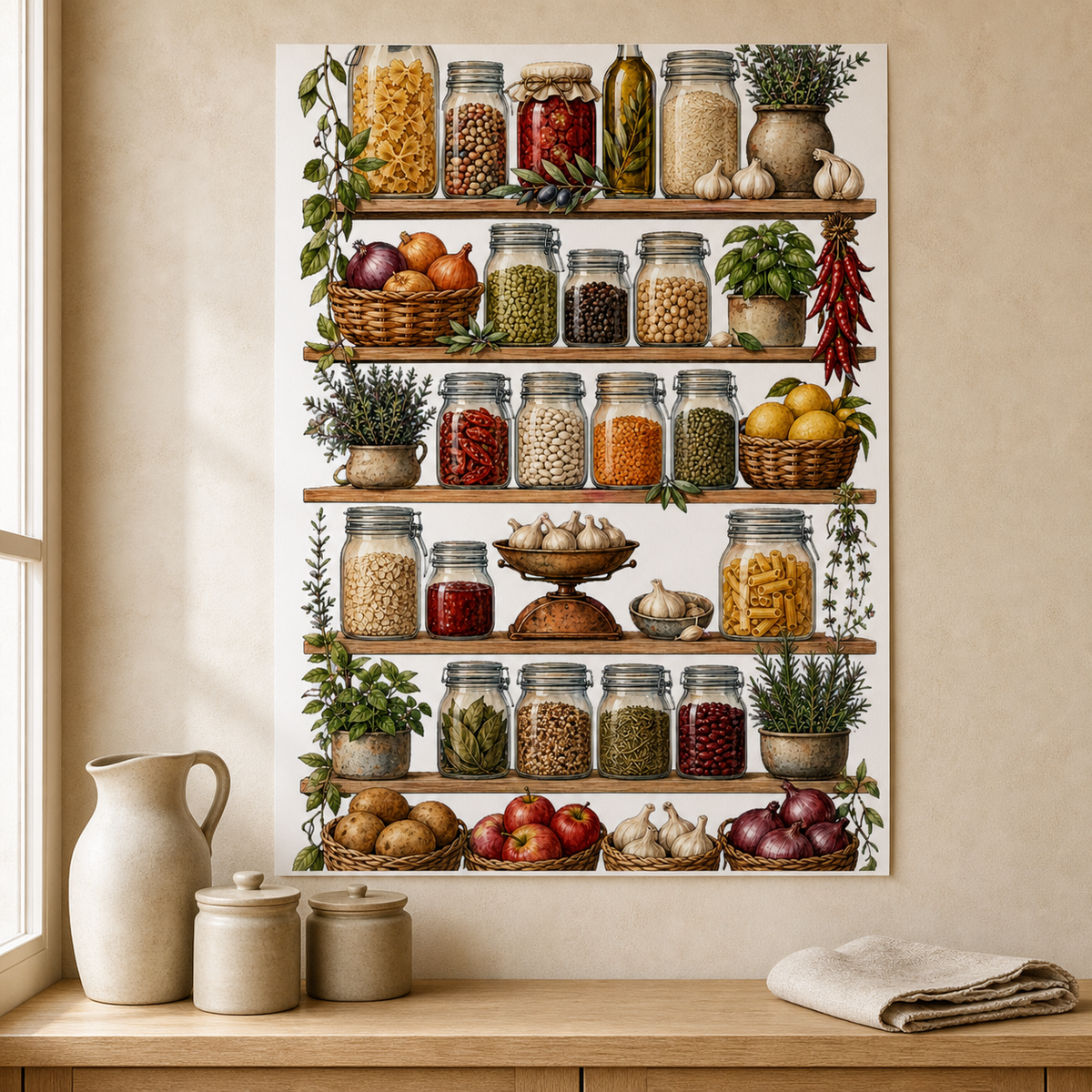 MPBArt verified lifestyle primary | vintage-pantry-chart-poster | rectZQIQeRXOVGjCY